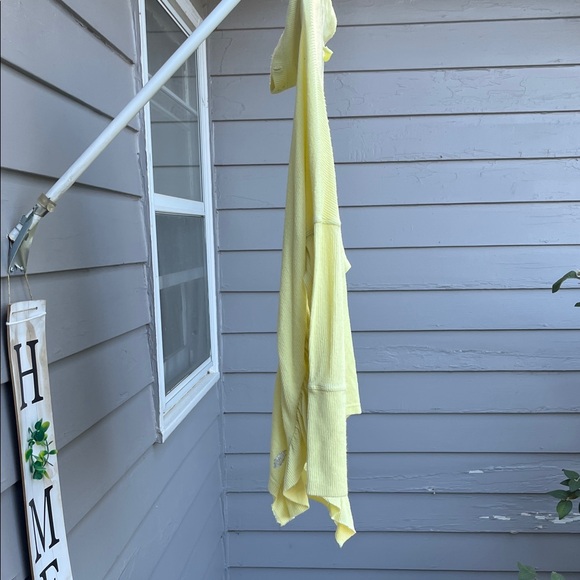 FP Movement by Free People Soft Yellow Cowl Neck Sweater - Picture 8 of 9